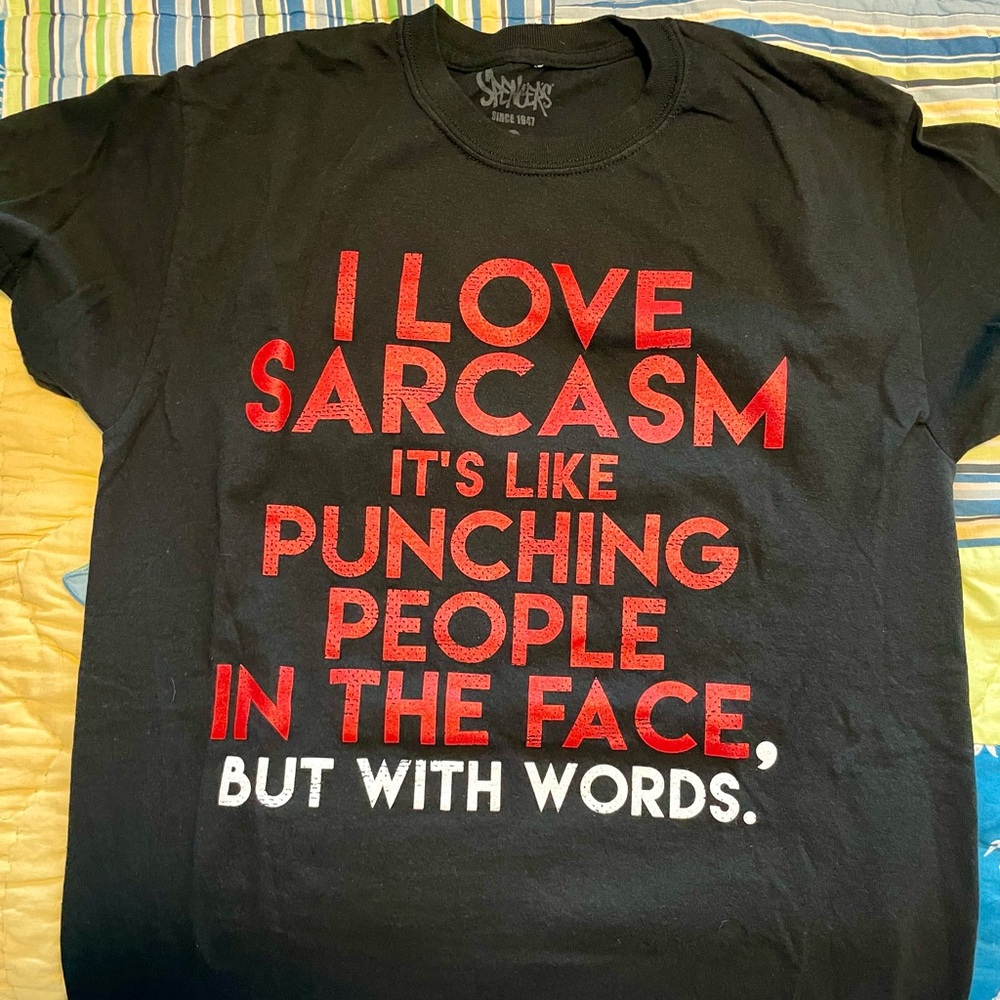 Spencer's Black Graphic Tee